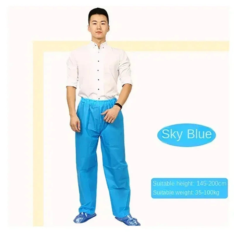 Waterproof Outdoor Trousers for Men Women Riding Bike Motorcycle Camping Comfortable Soft Breathable Hard Wearing Rain Pants