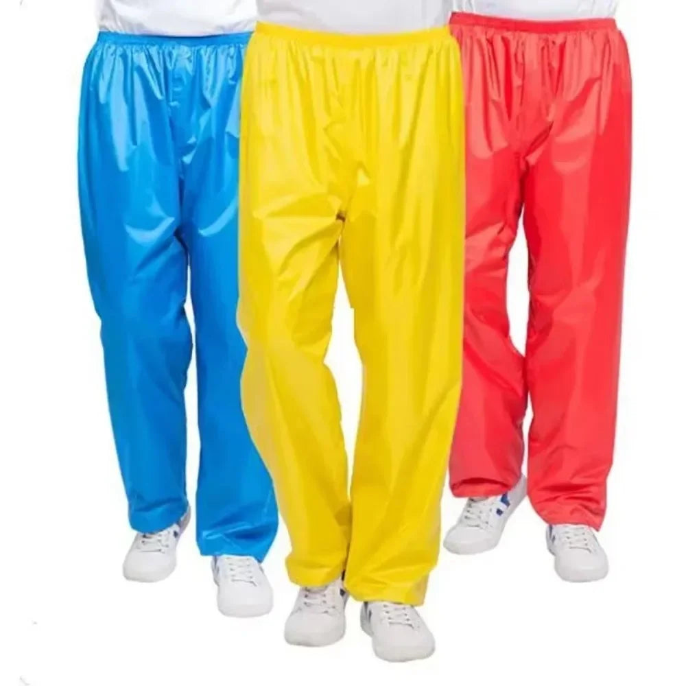 Waterproof Outdoor Trousers for Men Women Riding Bike Motorcycle Camping Comfortable Soft Breathable Hard Wearing Rain Pants