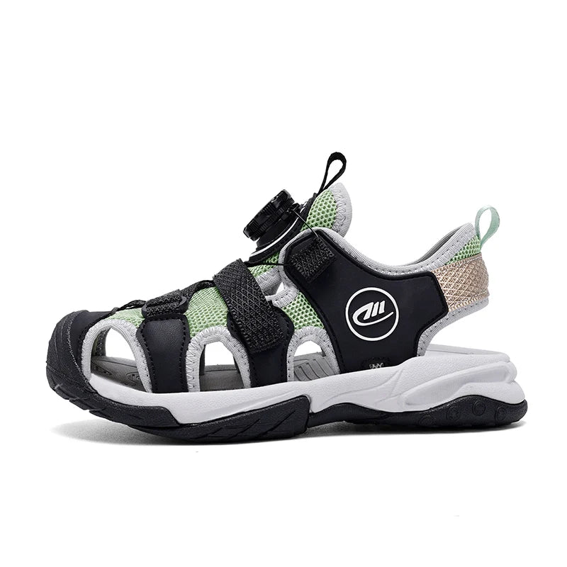 Children Shoes Summer Closed-toe Sandals for Kids Casual Sports Sandal Anti-skid Wear-resistant Beach Shoes for Boys 2025 New