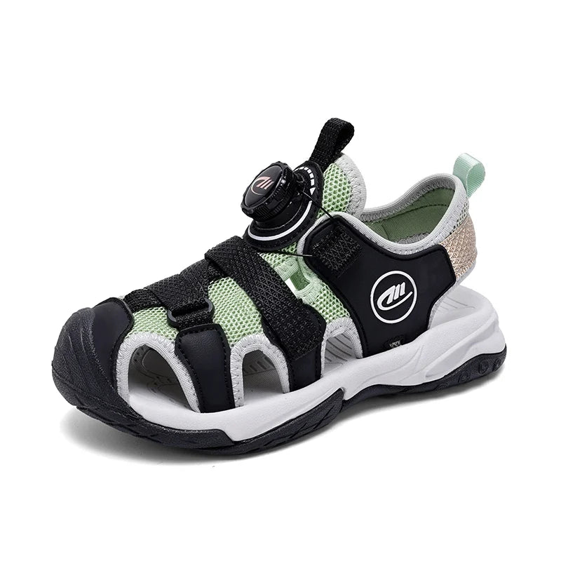 Children Shoes Summer Closed-toe Sandals for Kids Casual Sports Sandal Anti-skid Wear-resistant Beach Shoes for Boys 2025 New