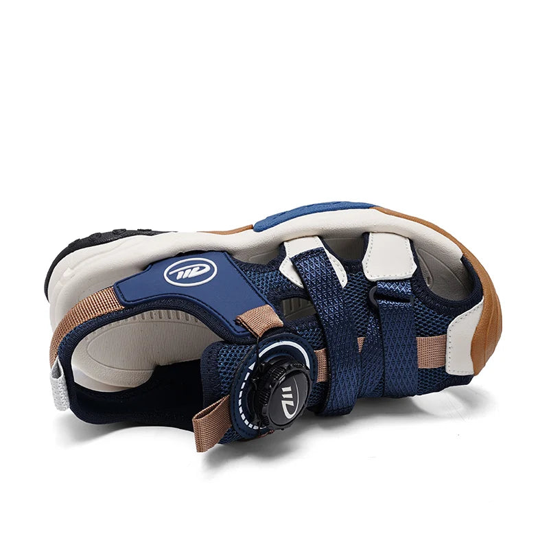Children Shoes Summer Closed-toe Sandals for Kids Casual Sports Sandal Anti-skid Wear-resistant Beach Shoes for Boys 2025 New