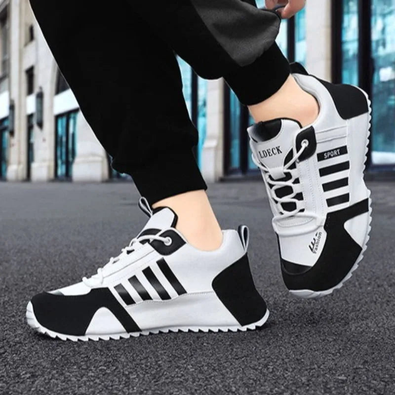 Shoes for Men Fashion High Quality Leather Mens Shoes Light Luxury High-end Breathable Comfort Casual Sneakers