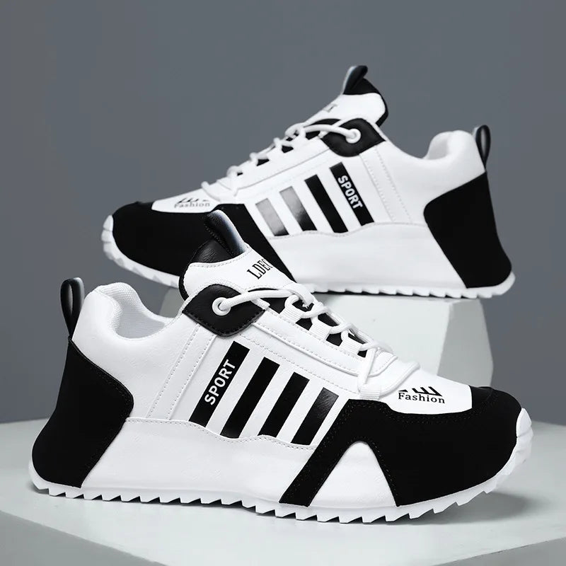 Shoes for Men Fashion High Quality Leather Mens Shoes Light Luxury High-end Breathable Comfort Casual Sneakers
