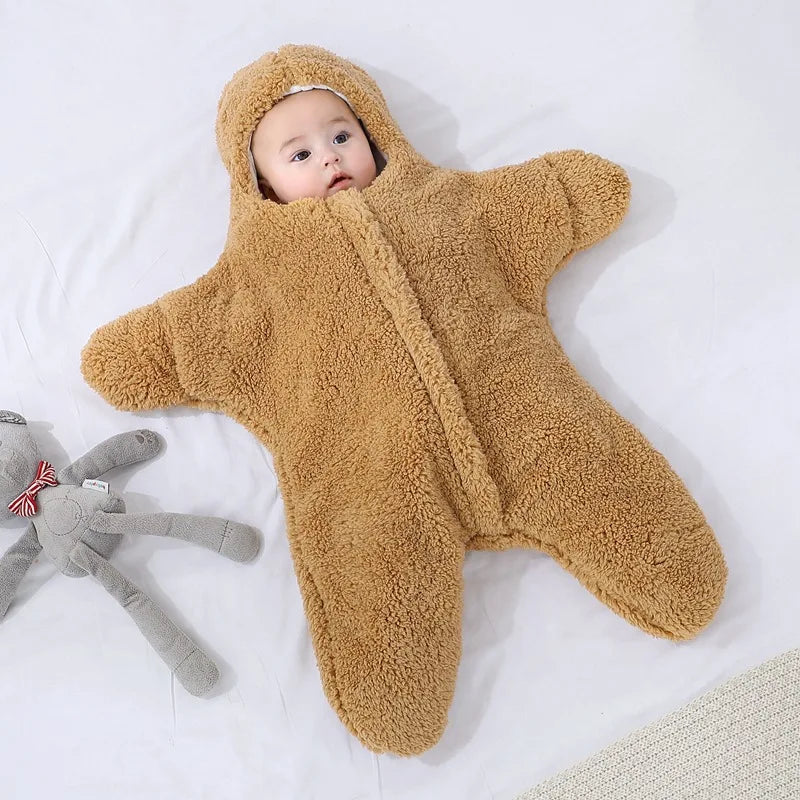 Autumn Winter Newborn Hooded Romper Baby Boy Girl Kids Jumpsuit Clothes Outfits Long Sleeve  Bodysuit Toddler One Piece Outfit