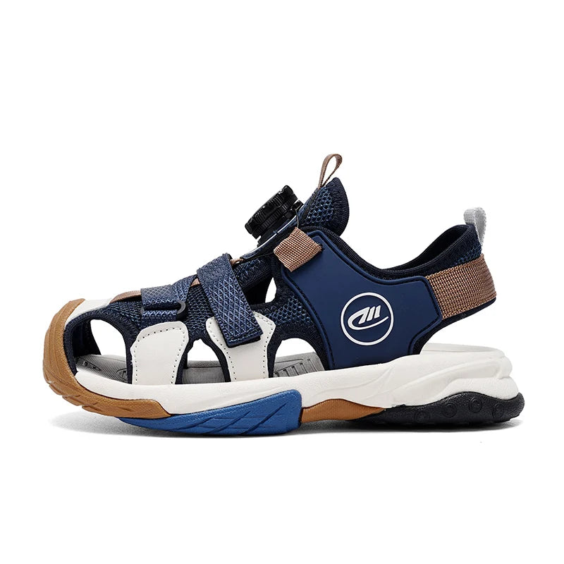 Children Shoes Summer Closed-toe Sandals for Kids Casual Sports Sandal Anti-skid Wear-resistant Beach Shoes for Boys 2025 New