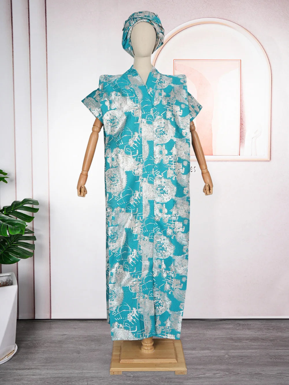 2025 African Dresses for Women Traditional Africa Clothing Dashiki Ankara Outfits Gown Abayas Robe Muslim Kaftan Maxi Long Dress