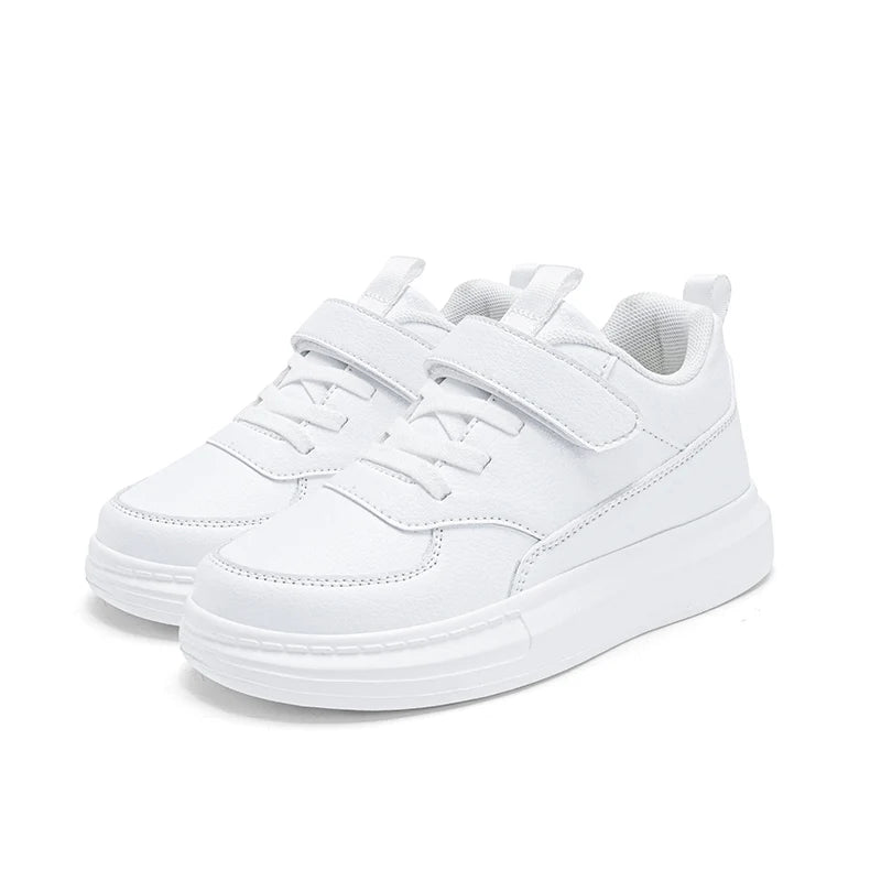 Children's Sneakers Kids Fashion Design White Non-slip Casual Shoes for Boys Girls Hook Breathable Sneakers Toddler Outdoor Shoe
