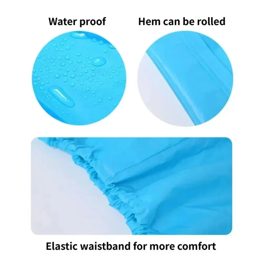 Waterproof Outdoor Trousers for Men Women Riding Bike Motorcycle Camping Comfortable Soft Breathable Hard Wearing Rain Pants