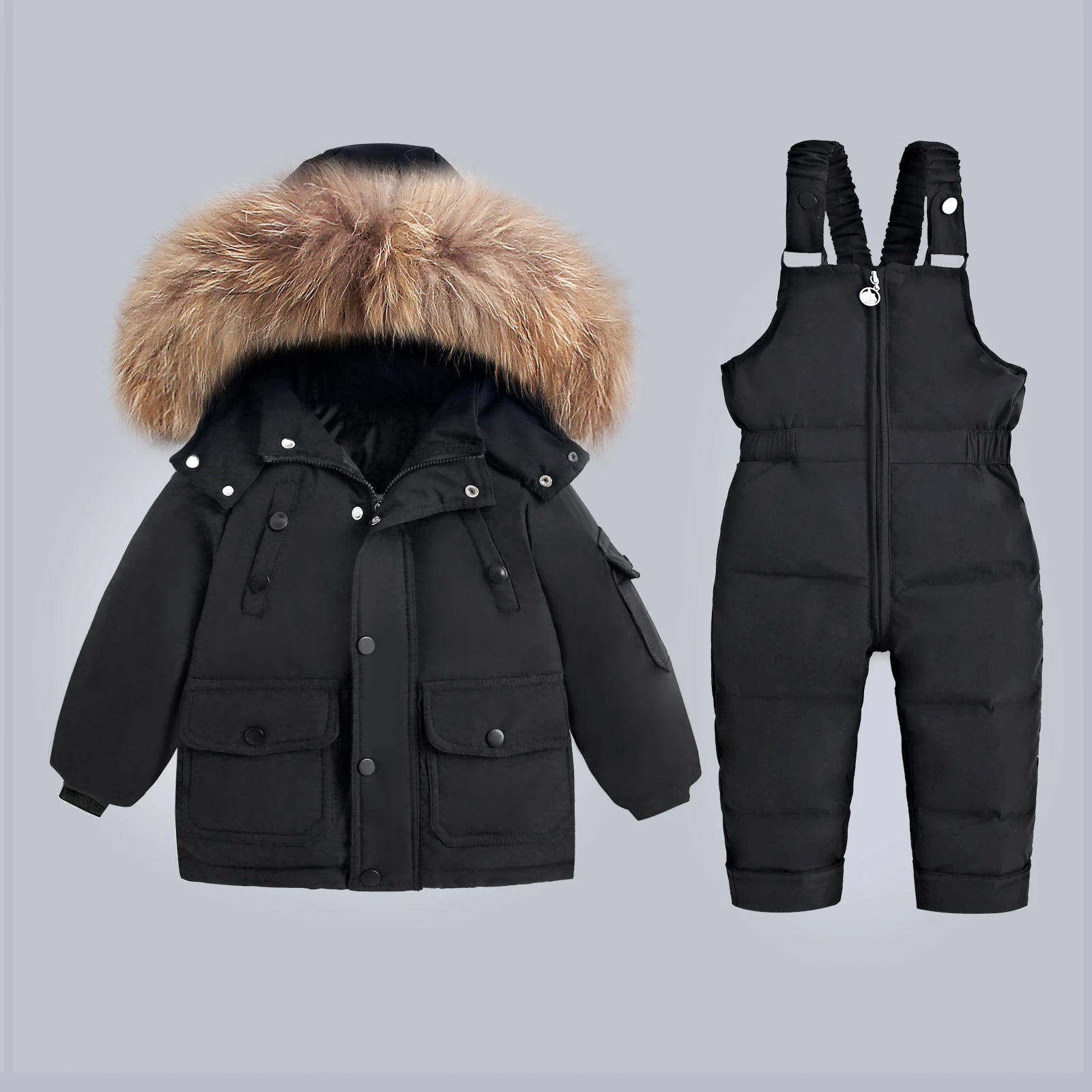 Children clothing Set Winter Warm Down Jacket Jumpsuit Baby Coat parka Boy Snowsuit toddler girl kids clothes infant overcoat