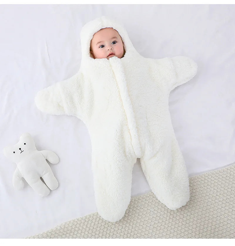 Autumn Winter Newborn Hooded Romper Baby Boy Girl Kids Jumpsuit Clothes Outfits Long Sleeve  Bodysuit Toddler One Piece Outfit