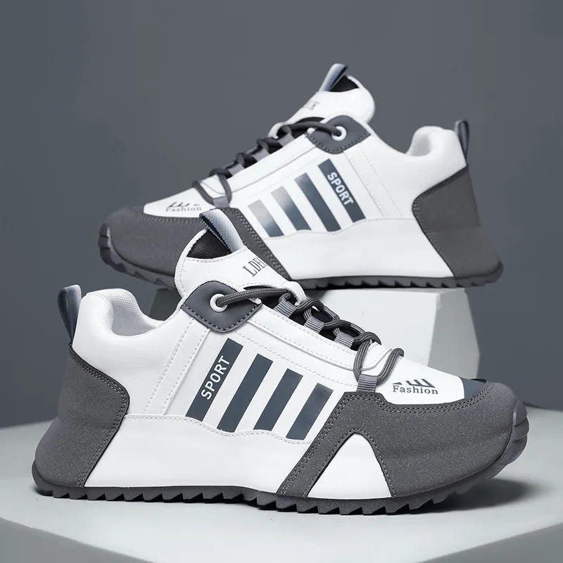 Shoes for Men Fashion High Quality Leather Mens Shoes Light Luxury High-end Breathable Comfort Casual Sneakers