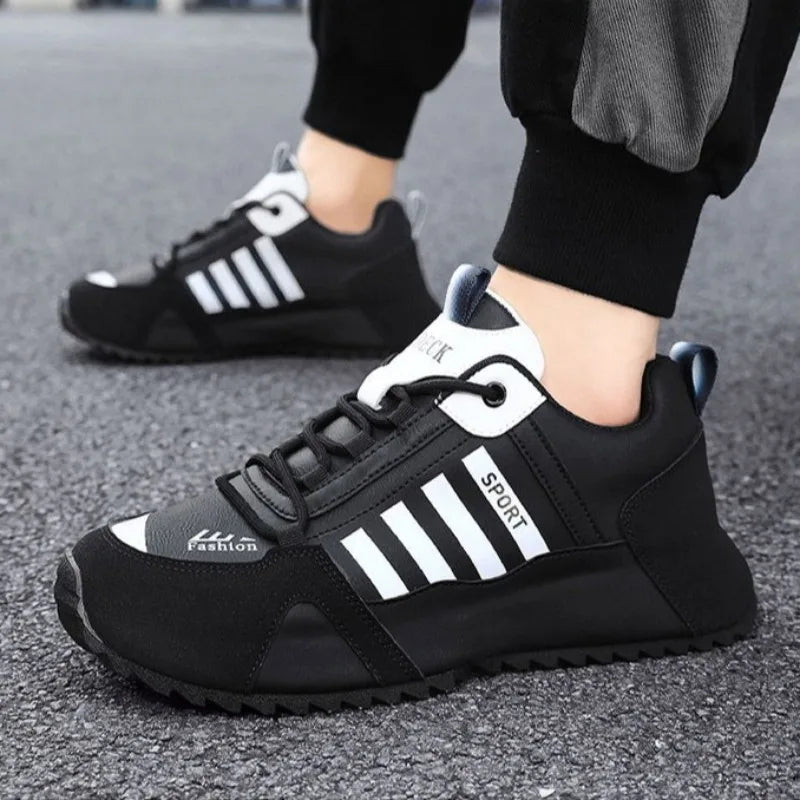 Shoes for Men Fashion High Quality Leather Mens Shoes Light Luxury High-end Breathable Comfort Casual Sneakers